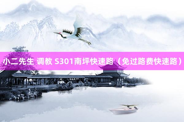 小二先生 调教 S301南坪快速路（免过路费快速路）