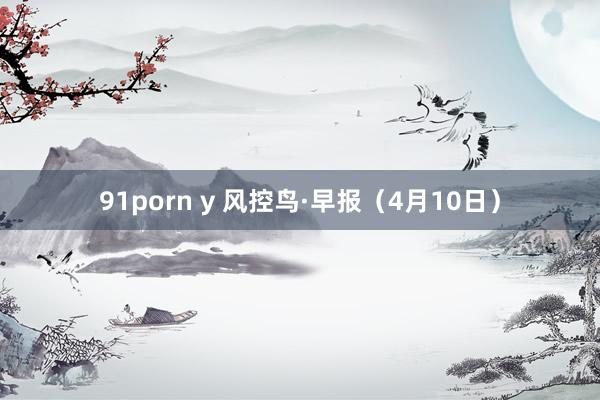 91porn y 风控鸟·早报（4月10日）